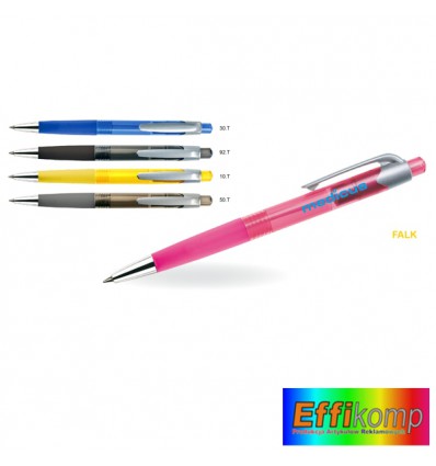Plastikowy długopis kolorowy FALK