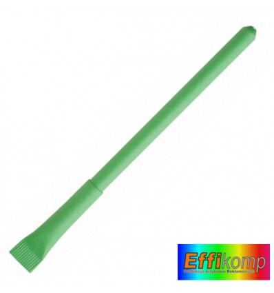 Papierowy długopis eco EXAP5000, zielony.