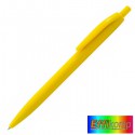 Tani długopis plastikowy EXAP2050, żółty.