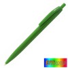 Tani długopis plastikowy EXAP2050, zielony.