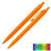 Tani długopis plastikowy EXAP2050, pomarańczowy.