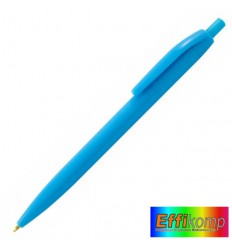 Tani długopis plastikowy EXAP2050, błękitny.