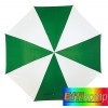 Parasol automatyczny, DISCO, zielony/biały.