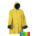 Płaszcz przeciwdeszczowy, XL, TWO SIDES, żółty/niebieski.