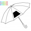 Parasol golf, wodoodporny, SUBWAY, ciemnoróżowy.